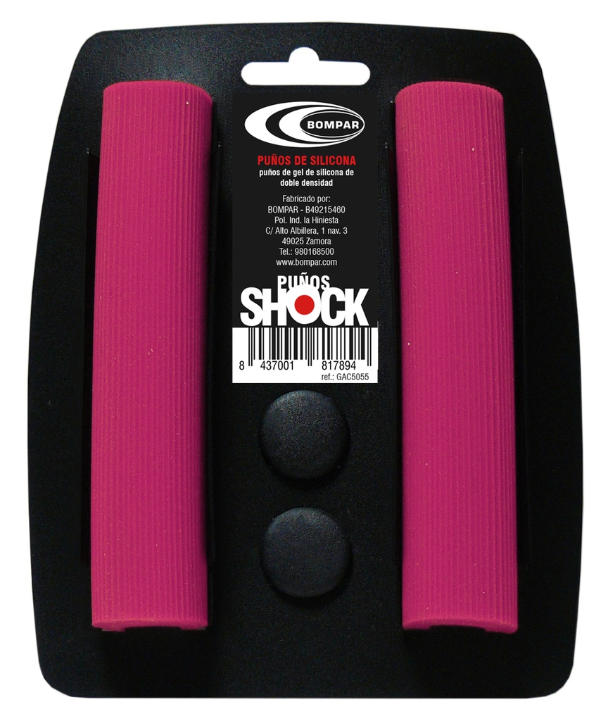 PUÑOS SILICONA SHOCK 130 MAGENTA