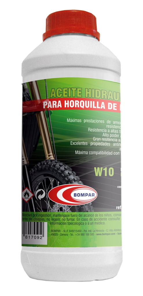 ACEITE HORQUILLA W10 MOTO 1L