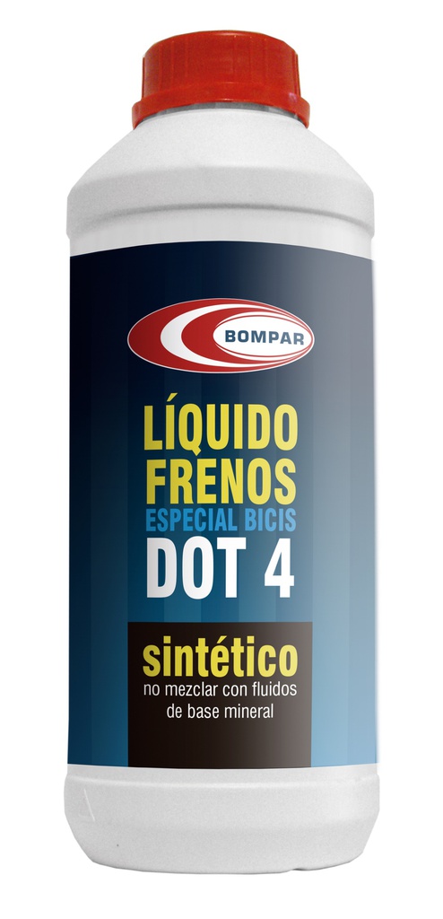 LIQUIDO DE FRENOS SINTETICO DOT4 BICI 1L