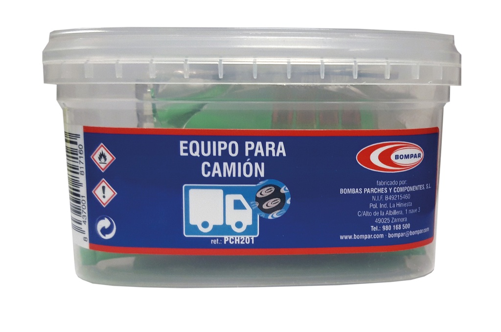 PARCHES CAJA CAMIÓN