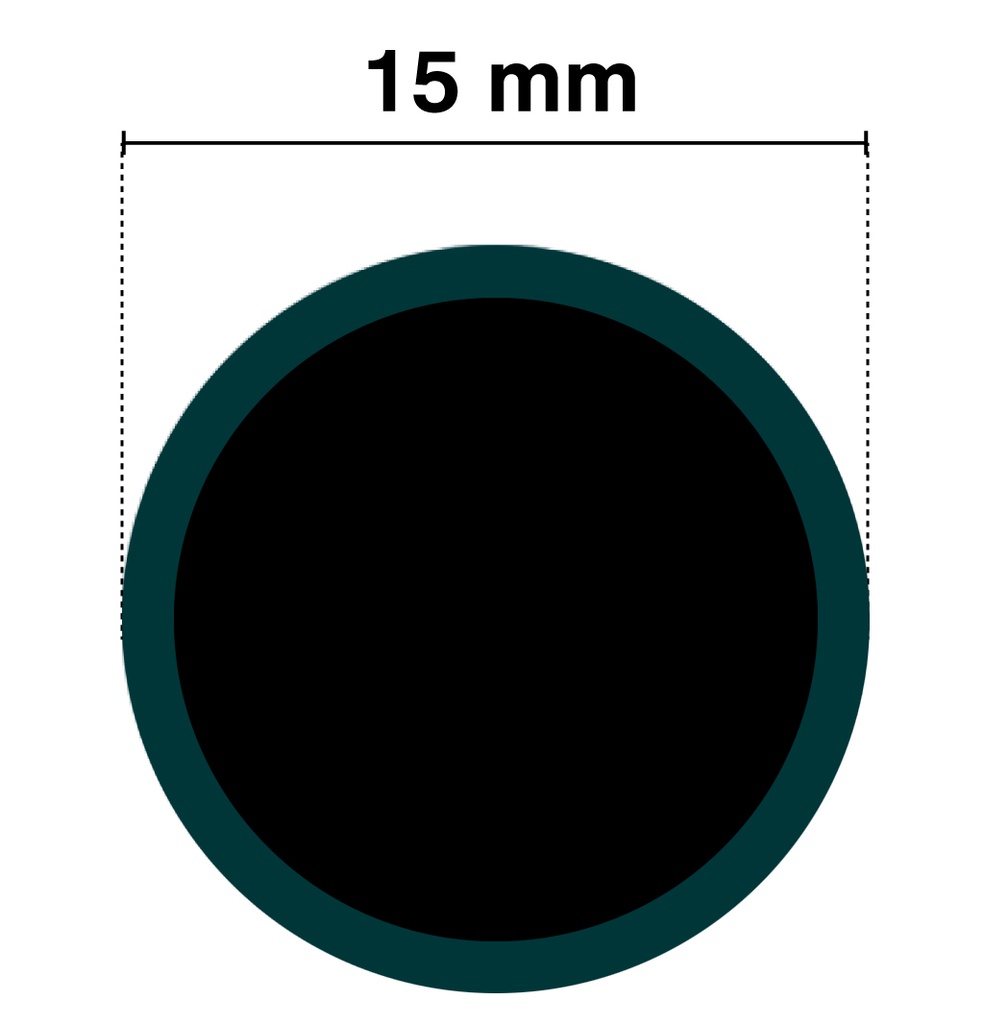 PARCHES Nº000 (15MM) 200U