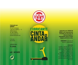 [ACE409] LUBRICANTE CINTA DE ANDAR 5 LITROS