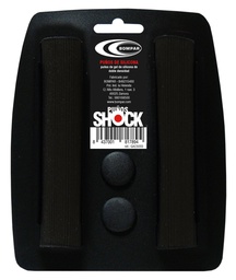 [GAC5055] PUÑOS SILICONA SHOCK 130 NEGRO