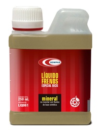 [LIQ061] LIQUIDO DE FRENOS MINERAL BICI 250ML