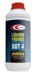 [LIQ059] LIQUIDO DE FRENOS SINTETICO DOT4 BICI 1L