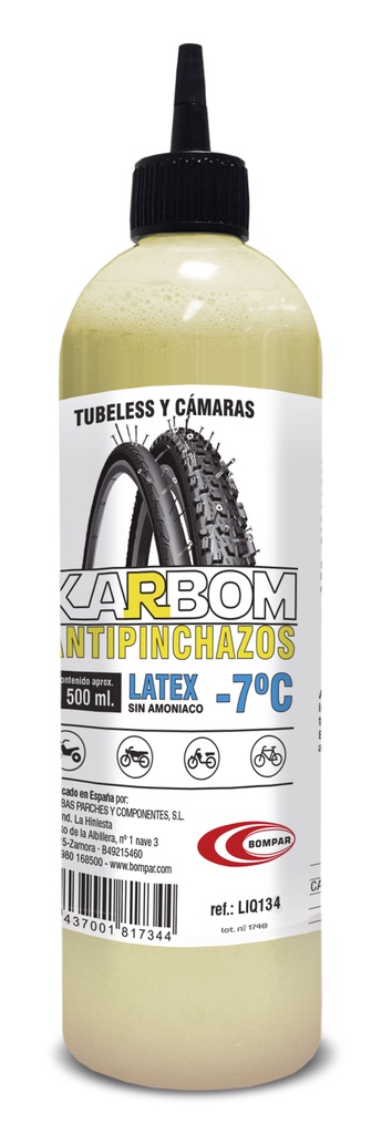 LIQUIDO ANTIPINCHAZOS LATEX 1/2 L.500 ML