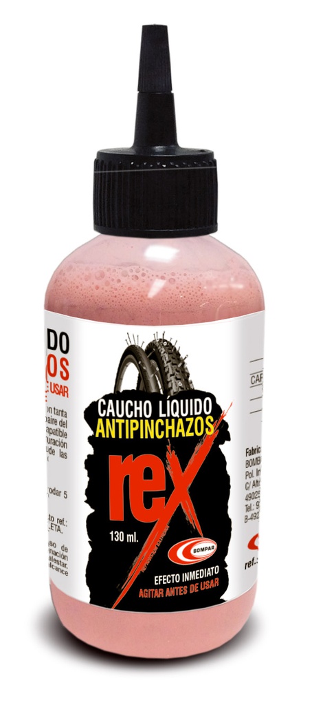REX ANTIPINCHAZOS CAUCHO 130ML CAJA 18 UNIDADES