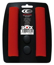 [GAC5055] PUÑOS SILICONA SHOCK 130 ROJO