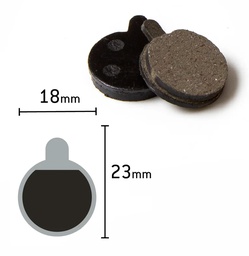 [VX836C] PASTILLA FRENO CLARKS ORGANICA APSE ZOOM ARTEK..